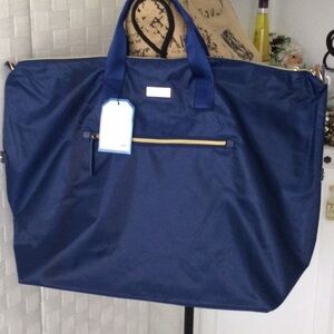 Home Large Duffel Bag by Bross  Milan color blue New